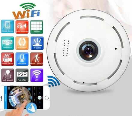 Wifi Övervakningskamera Kamera 360 - Diskret Kamera Spionkamera