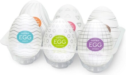 Tenga Eggs 6-Pack Onanistimulator För Män