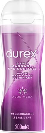 Durex Aloe Vera 2 in 1 - Glidmedel & Massage 200 ml