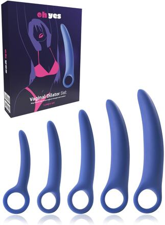Silikon Vaginal Dilator Set