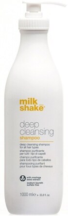 Milk Shake, Special Deep Cleansing, Milk Proteins, Hair Shampoo, For Cleansing, 1000 ml
