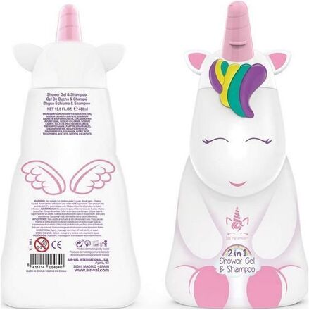 2-i-1 vattengel och schampo My Unicorn Cartoon Child (400 ml)