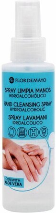 Hydroalkoholisk gel Flor de Mayo Spray Aloe Vera (125 ml)
