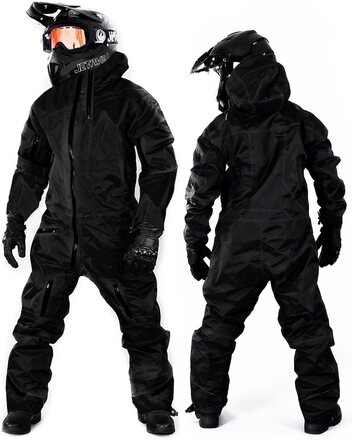 EVOLUTION BASE FULLBLACK OVERALL ATV /SNOWMOBILE SKOTERDRESS DS1