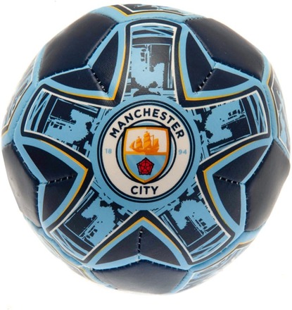 Manchester City FC Crest Soft Mini Football