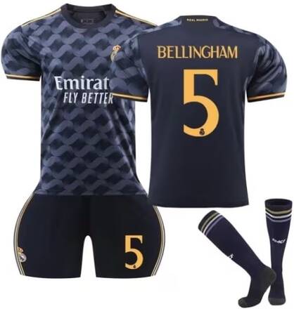 kit 2nd Barnfotbollsdräkt nr 5 Bellingham