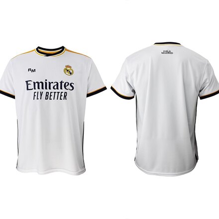 Real Madrid Kortärmad T-shirt L