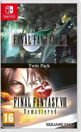 Final Fantasy VII Final Fantasy VIII Remastered Twin Pack (Nintendo Switch)