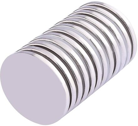 INF Starka skivmagneter 10-pack Silver 2 cm