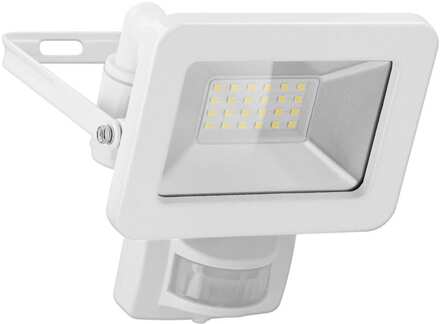 LED-strålkastare för utomhusbruk, 20 W, med rörelsedetektor