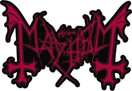 Mayhem Standard Patch: Logo Cut Out