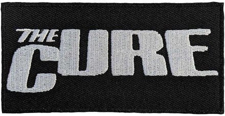The Cure Standard Woven Patch: Logo
