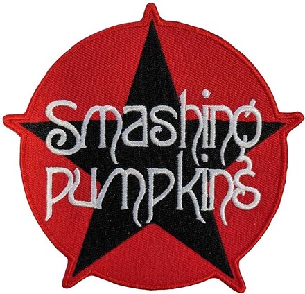 The Smashing Pumpkins Standard Woven Patch: Star Logo