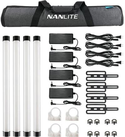 Nanlite PavoTube II 15X, 35 W, LED, 2700 K, 12000 K, Svart, Vit, 100 - 240 V