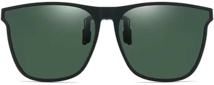 Clip-on Solglasögon – Fäst på befintliga Glasögon – Grön