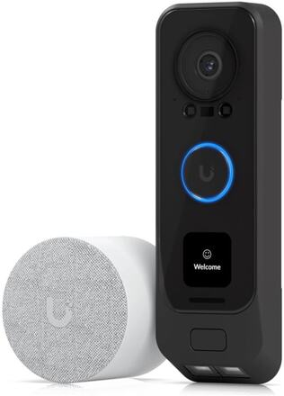 Ubiquiti UniFi G4 Doorbell Professional PoE Kit - Smart dörrklocka - med kamera - kabelansluten