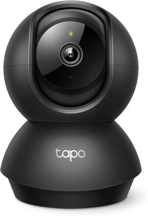 TP-Link Tapo C211, IP-säkerhetskamera, inomhus, Trådlös, 2400 MHz, Bord, Svart