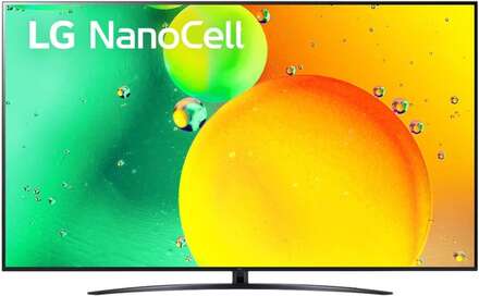 LG NanoCell 75NANO76 190,5 cm (75") 4K Ultra HD Smart-TV Wi-Fi Svart