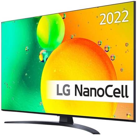 LG NanoCell 75NANO766QA 190,5 cm (75") 4K Ultra HD Smart-TV Wi-Fi Blå