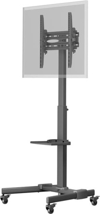 Goobay TV-presentationsställ Basic (storlek L) för TV-apparater eller monitorer mellan 37 och 70 tum (94-178 cm) upp till 35 kg