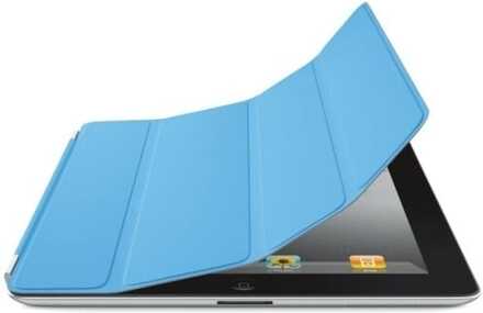Smart cover/ställ, iPad 2/3/4 (Ljusblå)
