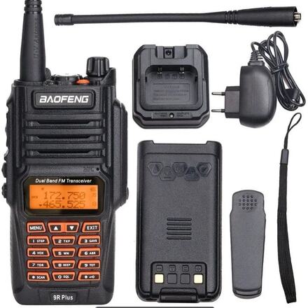 Walkie Talkie Komradio Baofeng UV-9R VHF UHF Dual Band