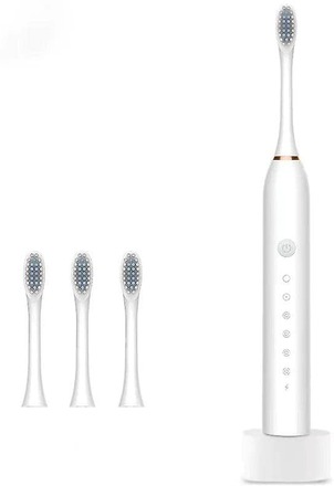 Sonisk tandborste för vuxna 6 lägen ultraljudsvibrationer