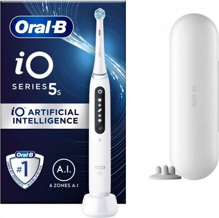 Oral-B iO Series 5s -el-tandborste, vit