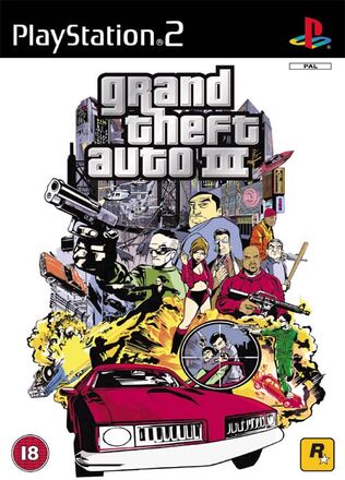Grand Theft Auto III - Playstation 2 (begagnad)