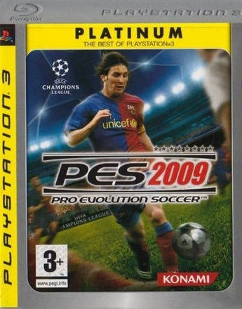 Pro Evolution Soccer 2009 - Platinum - Playstation 3 (begagnad)