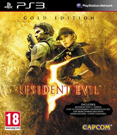 Resident Evil 5 Gold Move Edition - Playstation 3 (begagnad)