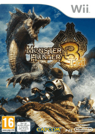 Monster Hunter 3 Tri - Nintendo Wii (begagnad)