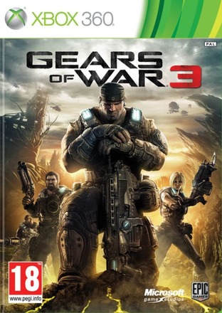 Gears of War 3 - Xbox 360/Xbox One (begagnad)