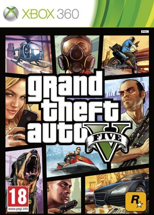 Grand Theft Auto V - Xbox 360 (begagnad)