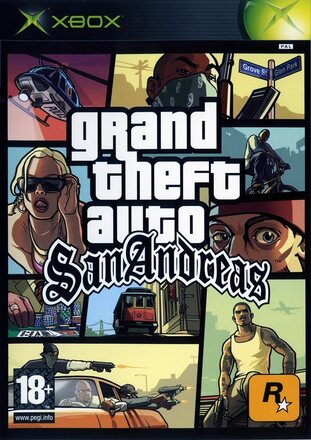 Grand Theft Auto: San Andreas - Xbox (begagnad)