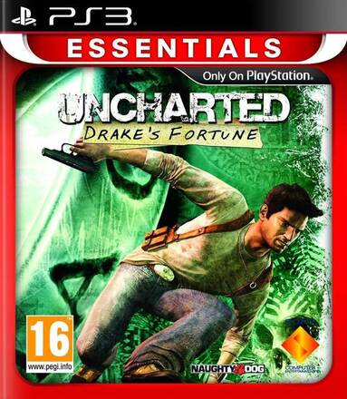Uncharted: Drakes Fortune - Essentials - Playstation 3 (begagnad)