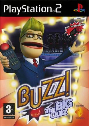 Buzz: The Big Quizz (Nordisk) - Playstation 2 (begagnad)