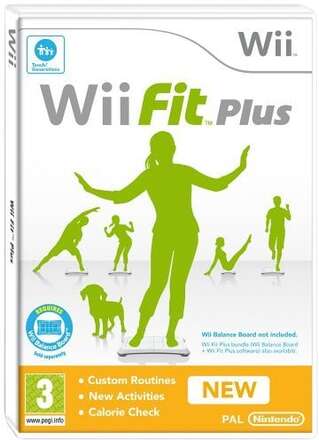 Wii Fit Plus (Endast Spel) - Nintendo Wii (begagnad)
