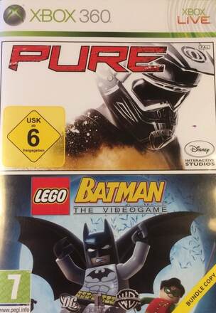 Pure & Lego Batman - Bundle Edition - Xbox 360/Xbox One (begagnad)