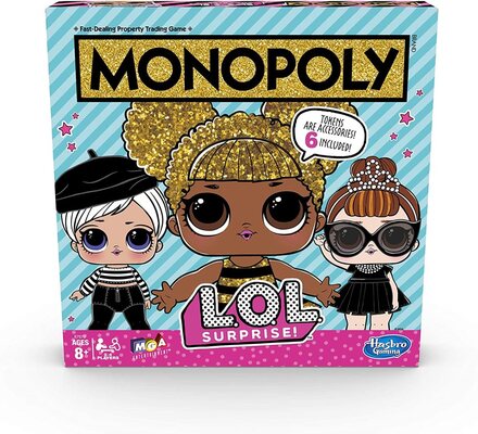 Hasbro Gaming- Monopoly Lol Surprise Edition Board Game