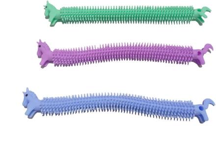 Fidget Toys - Leksaker - Enhörning med lång mage och fina färger - 3 pack