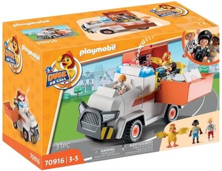 Playmobil Duck On Call 70916, Bil och stad, 3 År, Multifärg, Plast