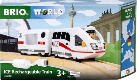 BRIO 36088 - Trains of the World ICE laddningsbart tåg