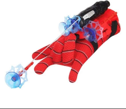 Spiderman Nätskjutare - Skjuter ut sugkoppar för Barn
