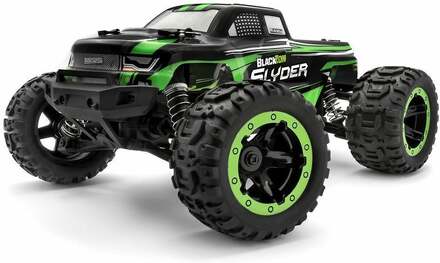 BLACKZON - Slyder MT 1/16 4WD Electric Monster Truck - Green (540100)