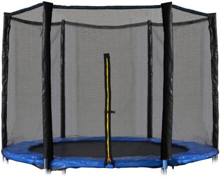 Trampolinnät 244 cm - ytterkant - 6 stolpar - 8Ft - säkerhetsnät