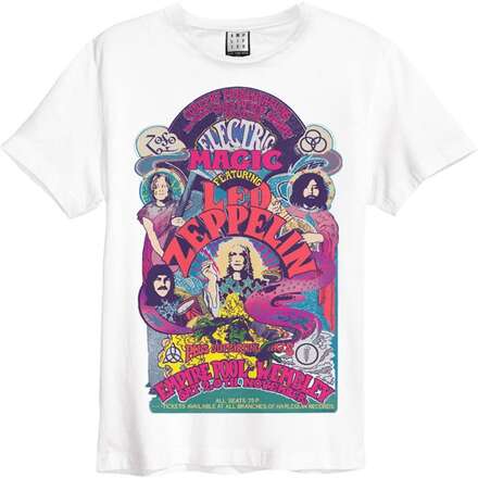 Amplified Unisex vuxen Electric Magic Led Zeppelin T-Shirt