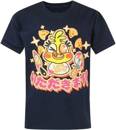 Five Nights At Freddys Officiell Chica Chicadakimasu T-Shirt för barn/barn