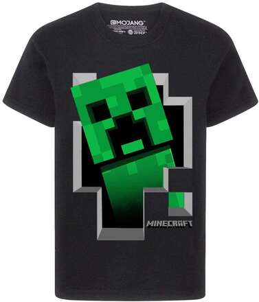 Minecraft Boys Creeper Inside T-Shirt