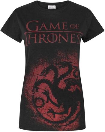 Game of Thrones Kvinnor/Damer House Targaryen T-Shirt